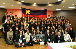 文学部同窓会集合写真
